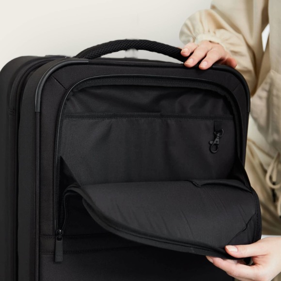 BEIS Bags Beis Soft Sided Collapsible Carry On Roller Luggage